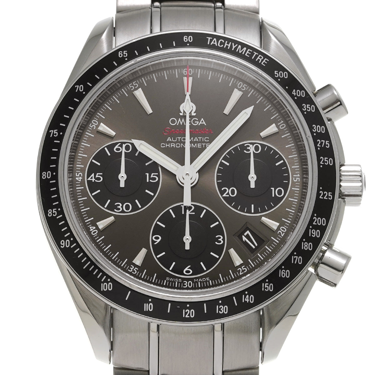 323.30.40.40.06.001 Speedmaster Date Gray/Black OMEGA Mens [Pre-owned]