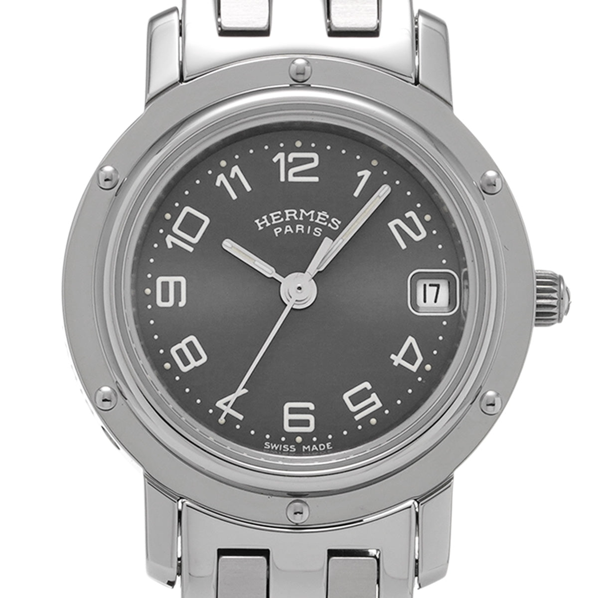 Clipper CL4.210 Gray HERMES Ladies [Pre-owned].