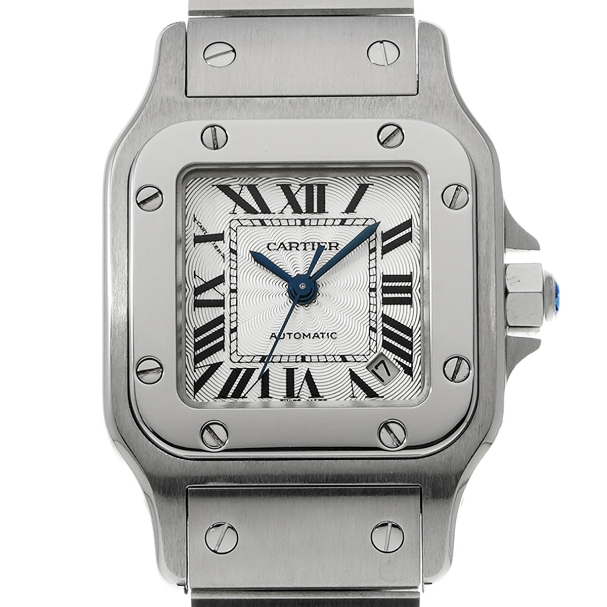 W20054D6 Santos Galve SM Silver CARTIER Ladies [Pre-owned]
