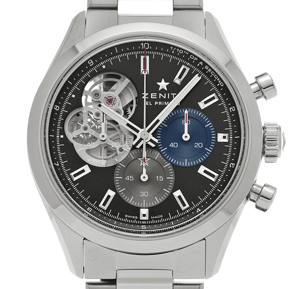 Chronomaster El Primero Open 03.3300.3604/21.M3300 Black ZENITH Men's [Pre-Owned].