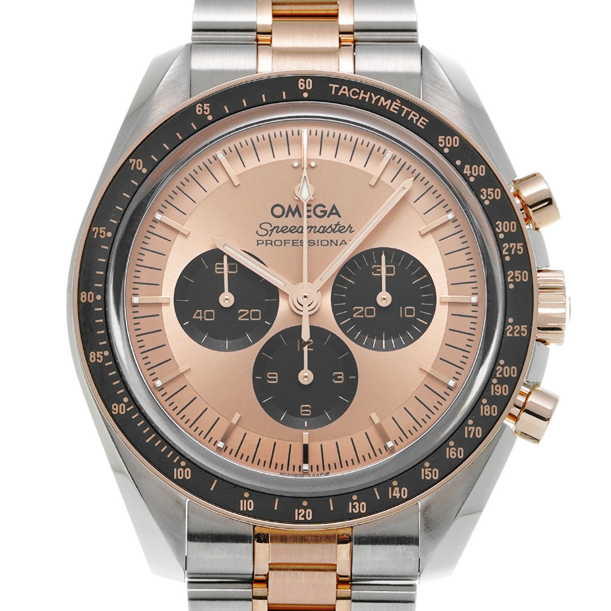 Speedmaster Moonwatch Professional 310.20.42.50.99.001 Pink/Black OMEGA Men's [Pre-owned]