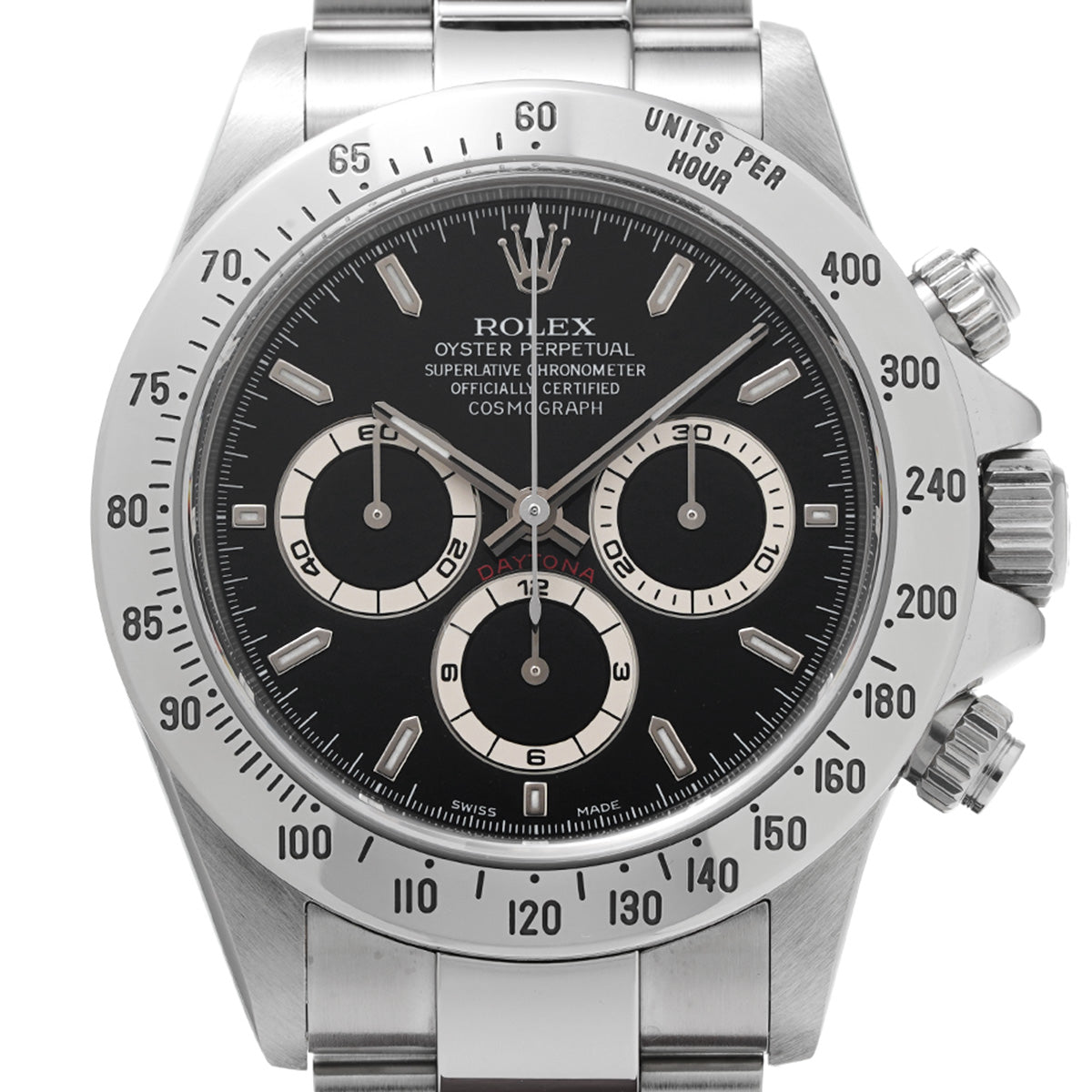 Cosmograph Daytona 16520 A (manufactured circa 1999) Black ROLEX Men's [Pre-Owned].