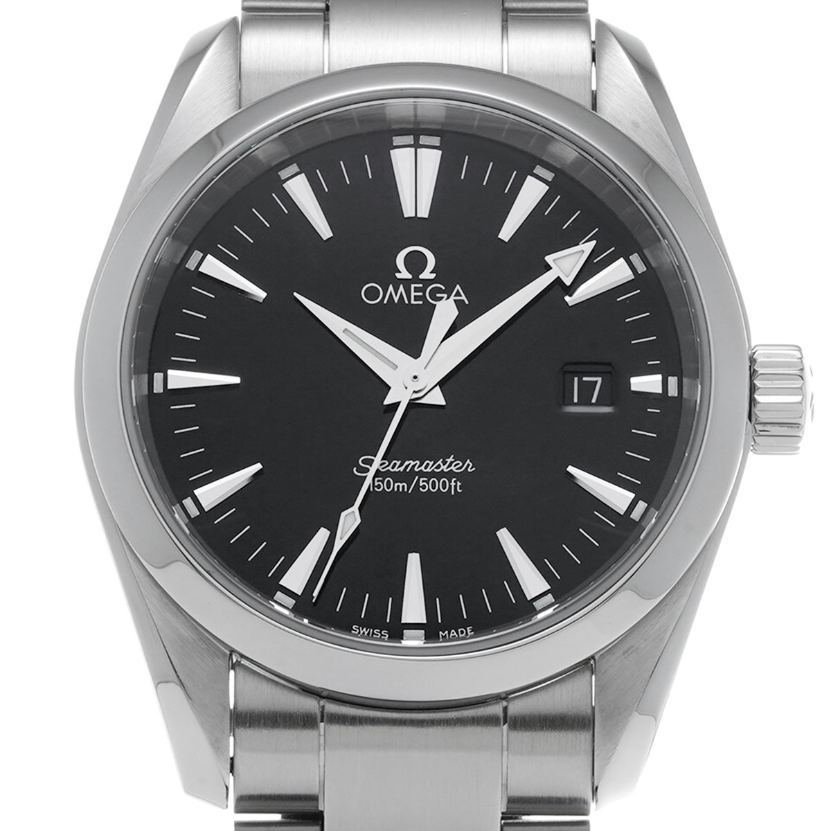 Seamaster Aqua Terra Quartz 2518.50 Black OMEGA Men's [Pre-owned].