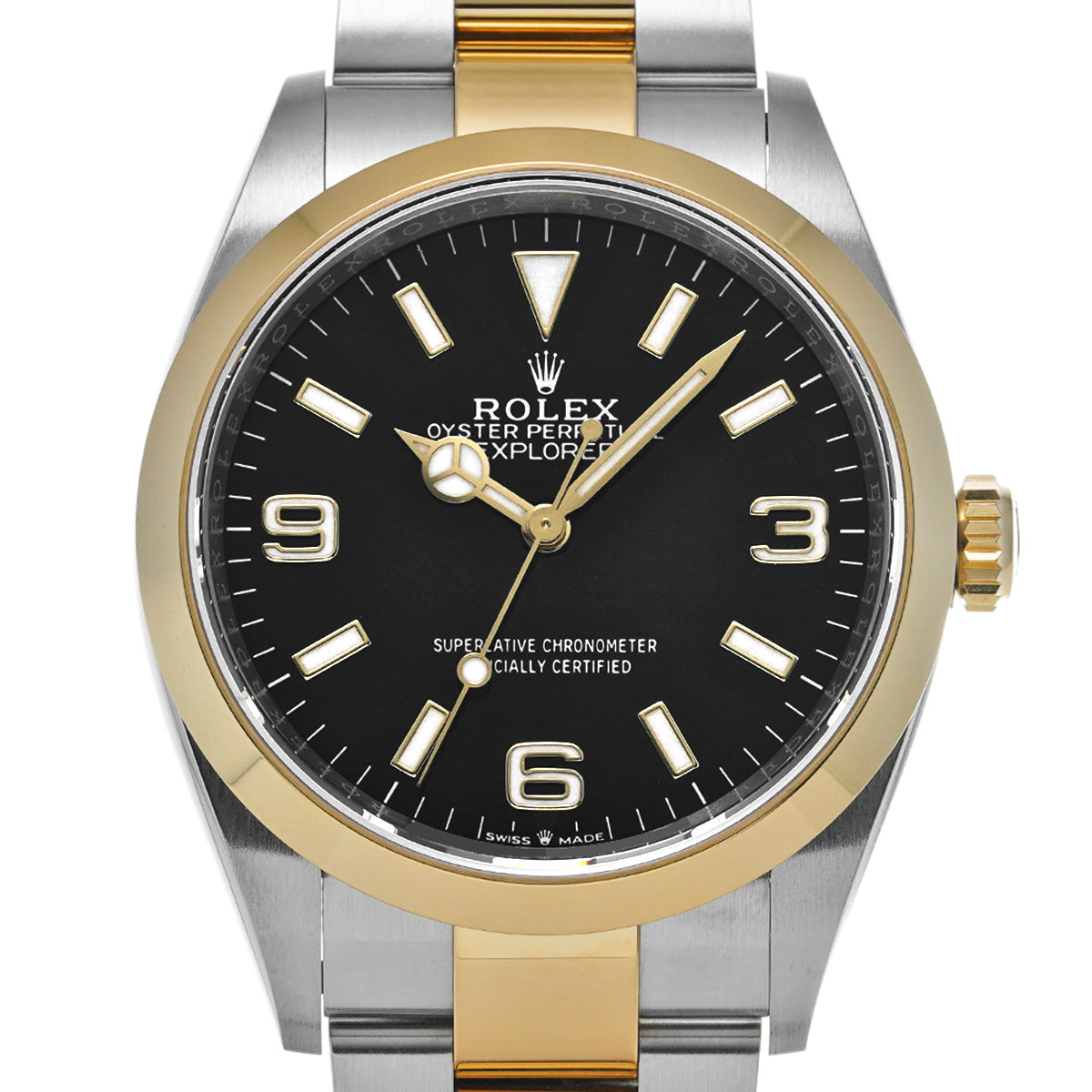 Explorer 36 124273 Random Serial Black ROLEX Men's [Pre-Owned].