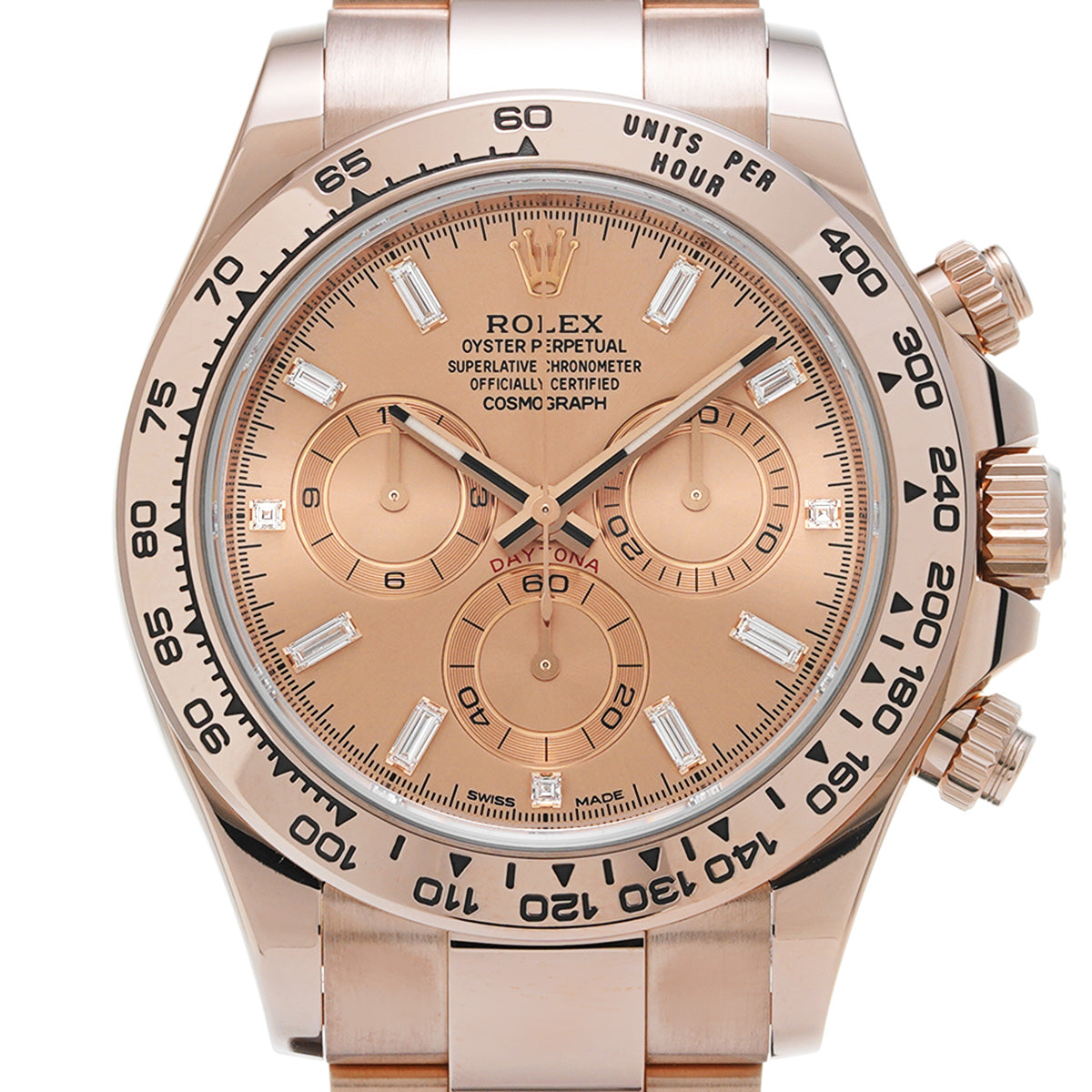 Cosmograph Daytona 116505A Random Serial Pink/Diamond ROLEX Men's [Pre-Owned].