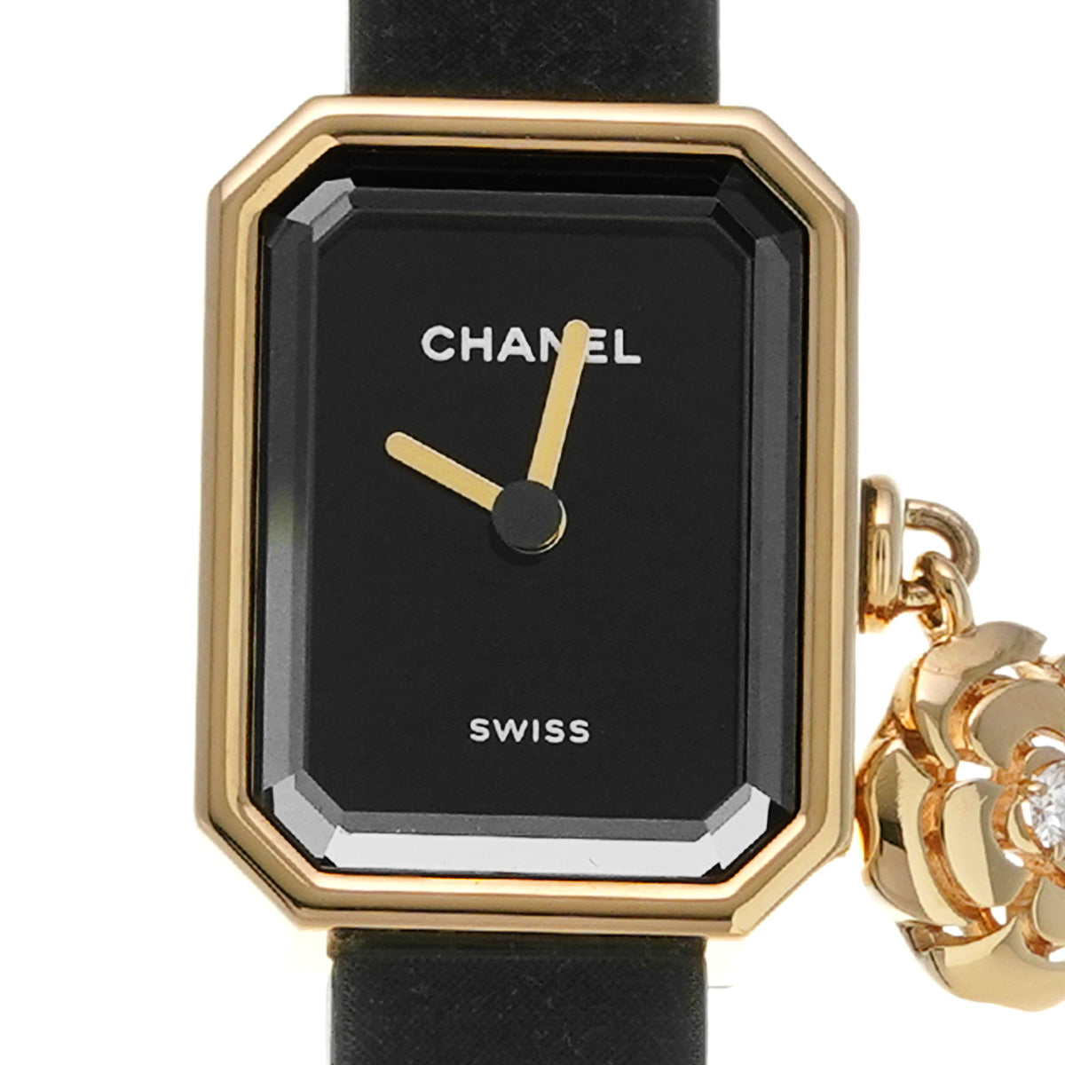 Première Camélia H6361 Black Lacquer CHANEL Ladies [Pre-owned].