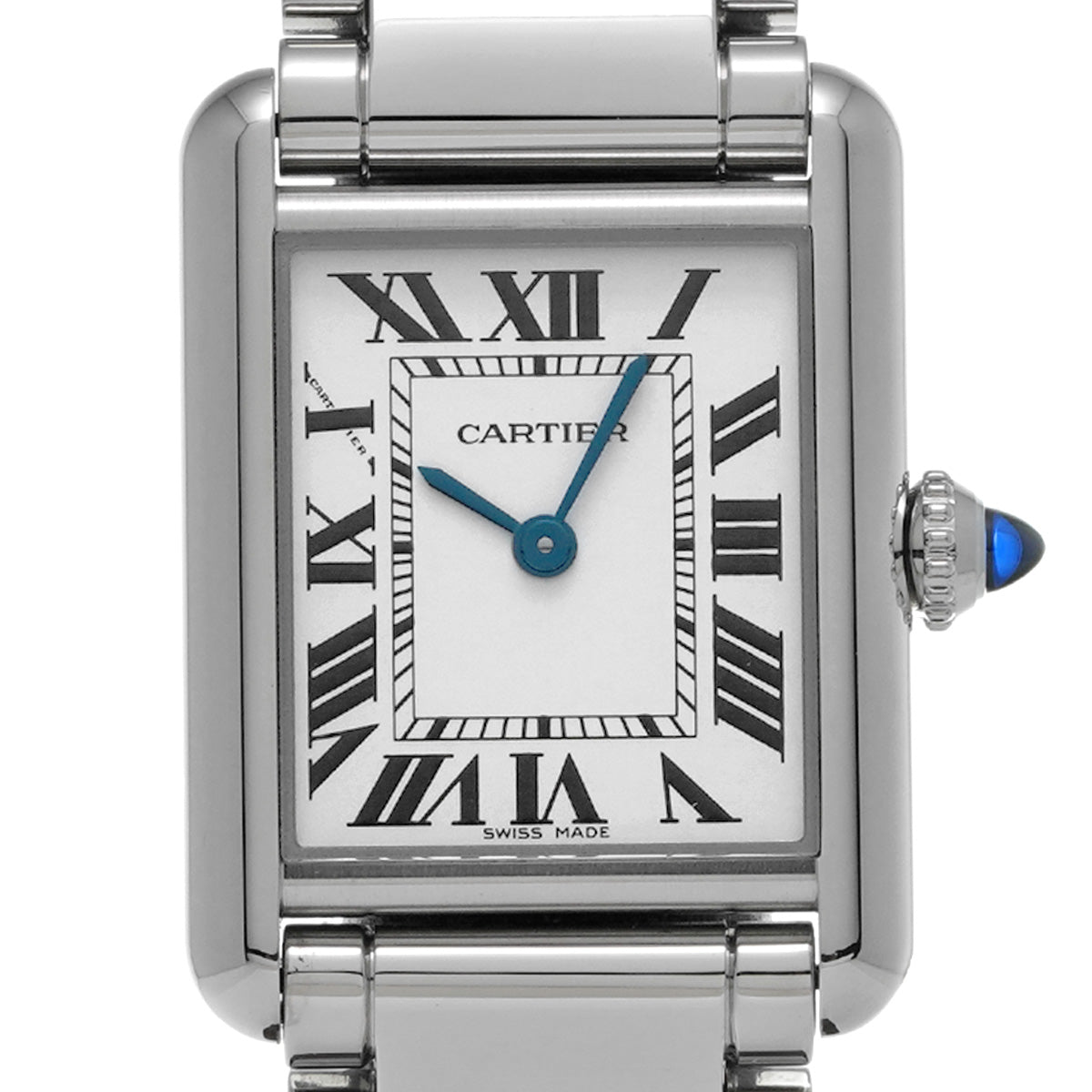 Tank Must SM WSTA0051 Silver CARTIER Ladies [Pre-owned]