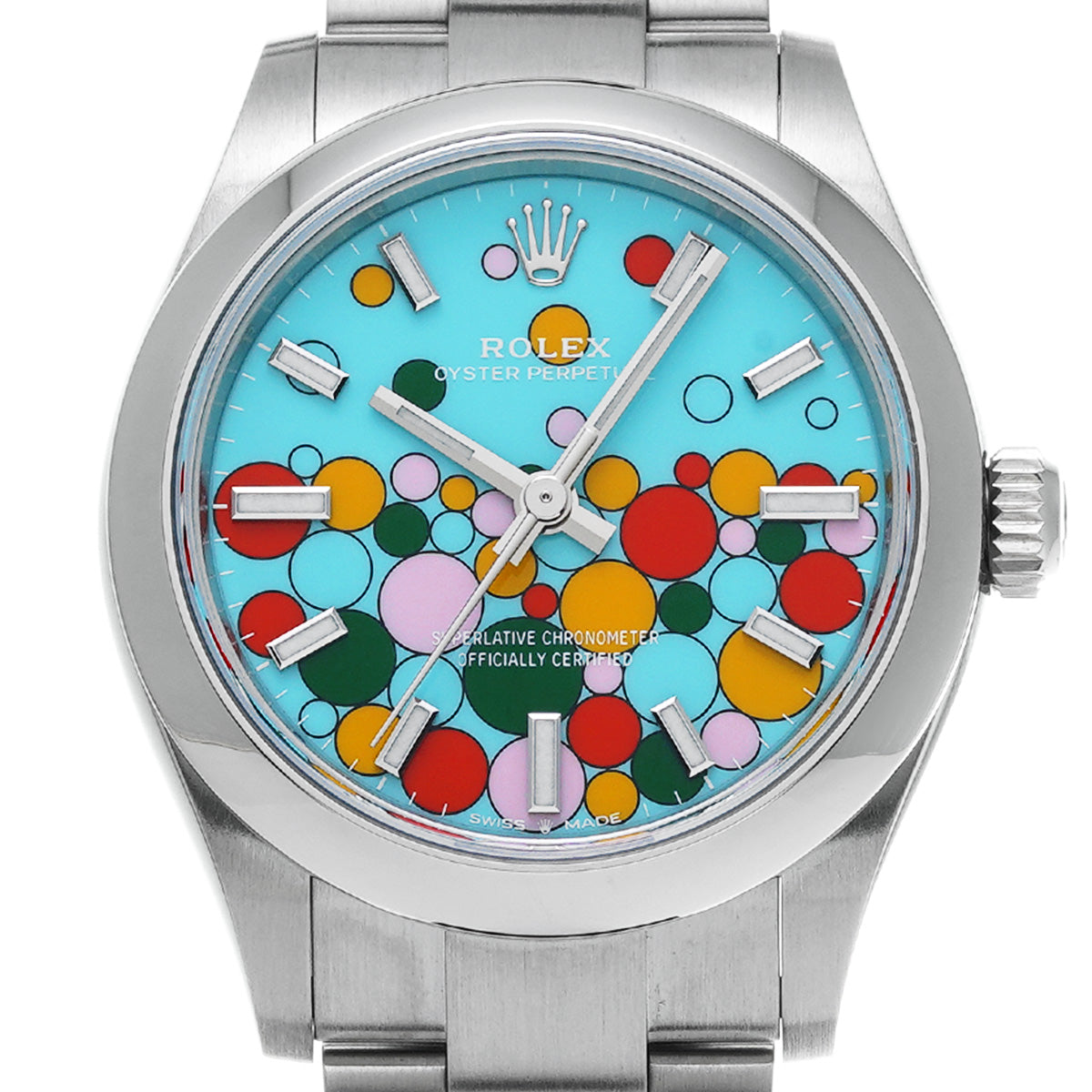 Oyster Perpetual 31 277200 Random Serial Turquoise Blue Celebration-Motif ROLEX Unisex [Pre-Owned].