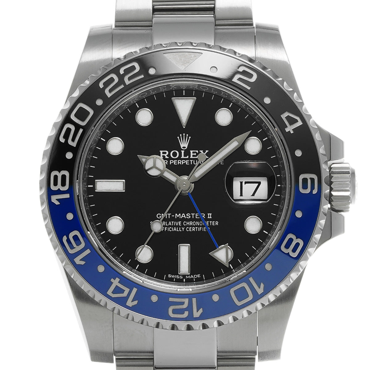 GMT Master II 116710BLNR Random Serial Black ROLEX Men's [Pre-Owned].