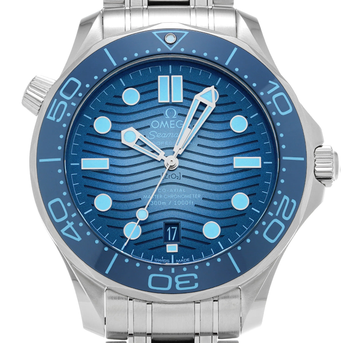 Seamaster Diver 300 Co-Axial Master Chronometer 210.30.42.20.03.003 Blue OMEGA Mens [Pre-owned]