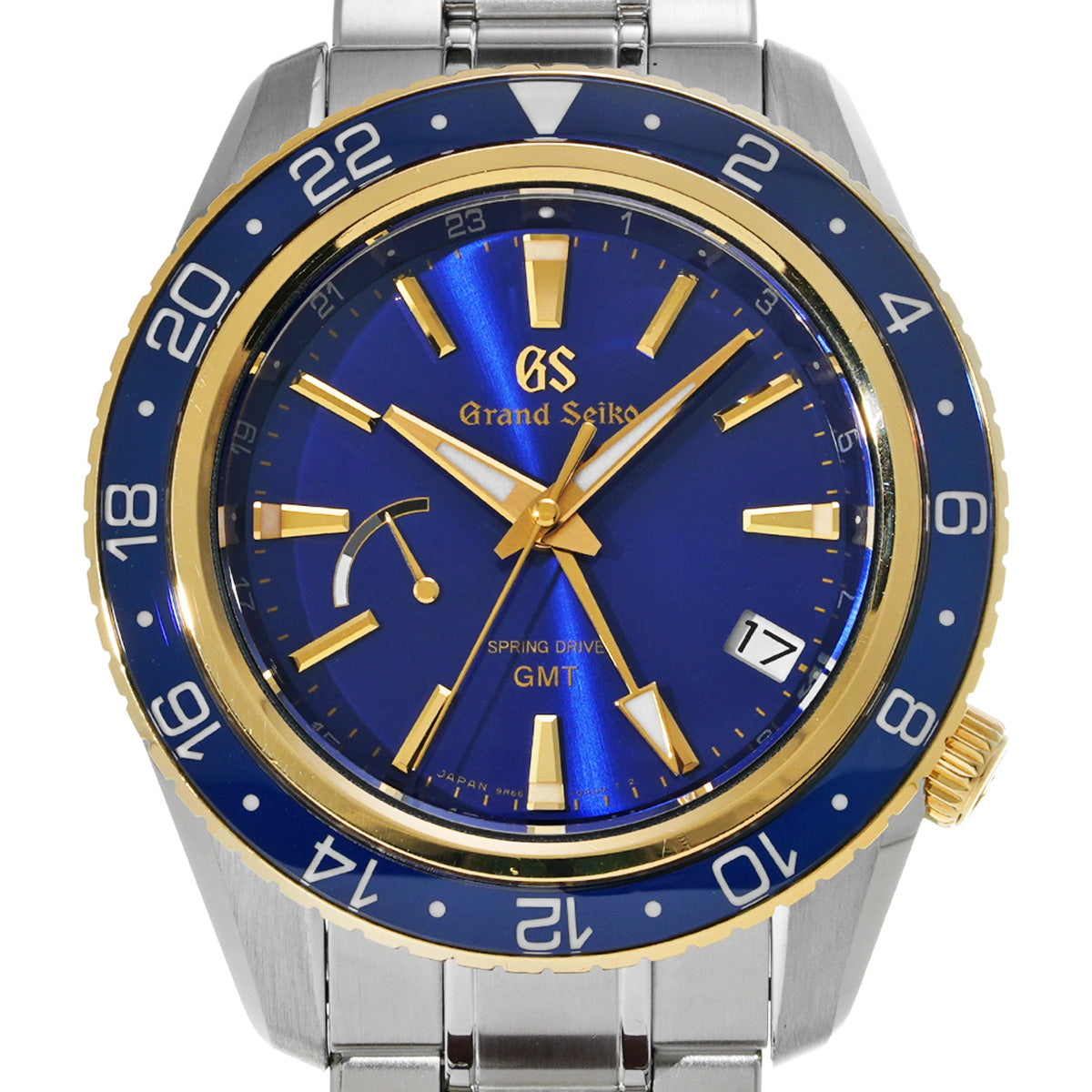 Sport Collection Spring Drive GMT SBGE248 Blue Grand Seiko Men's [Pre-Owned].