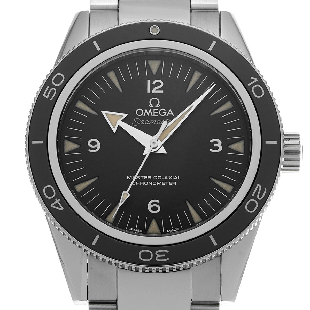 Seamaster 300 Master Co-Axial 233.30.41.21.01.001 Black OMEGA Men's [pre-owned].