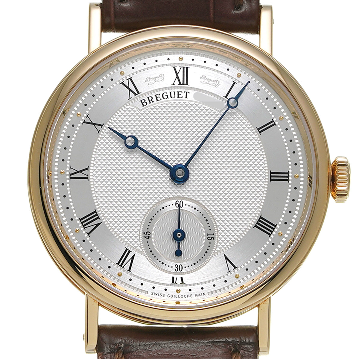 Classic Twin Barrel 5907BA/12/984 Silver Breguet Men's [Pre-Owned].