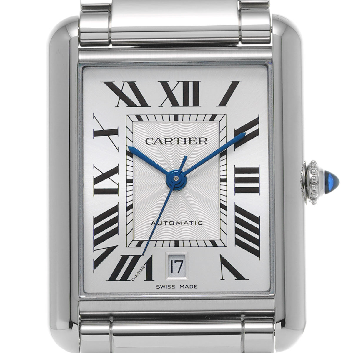 Tank Must XL WSTA0053 Silver CARTIER Men's [Pre-owned]