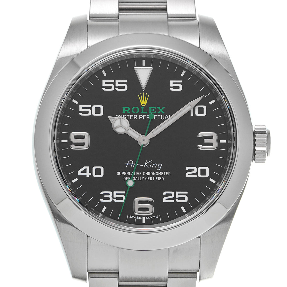 AIRKING 116900 Random Serial Black ROLEX Men's [Pre-owned].