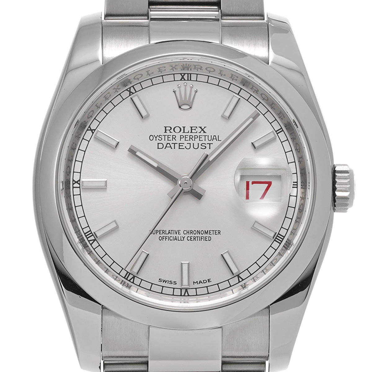 DATE JUST 116200 Z (made around 2006) Silver ROLEX Men's [Pre-Owned].