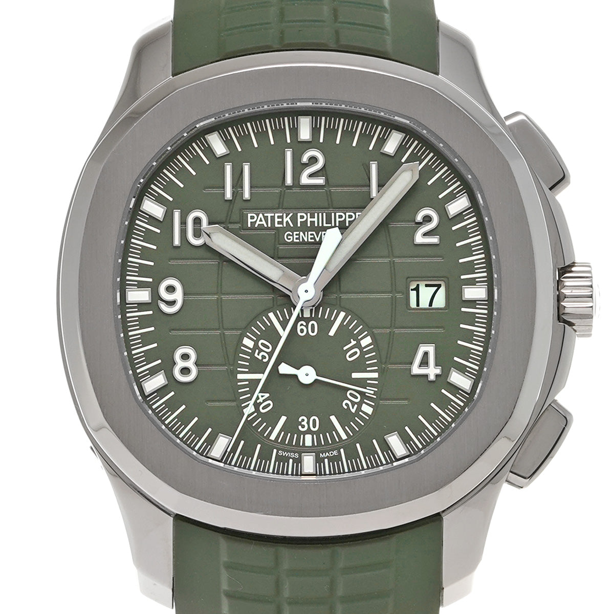 Aquanaut Chronograph 5968G-010 Green PATEK PHILIPPE Men's [Pre-Owned].