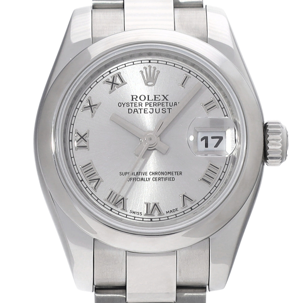 DATE JUST 179160 Gray ROLEX Ladies [Pre-Owned].