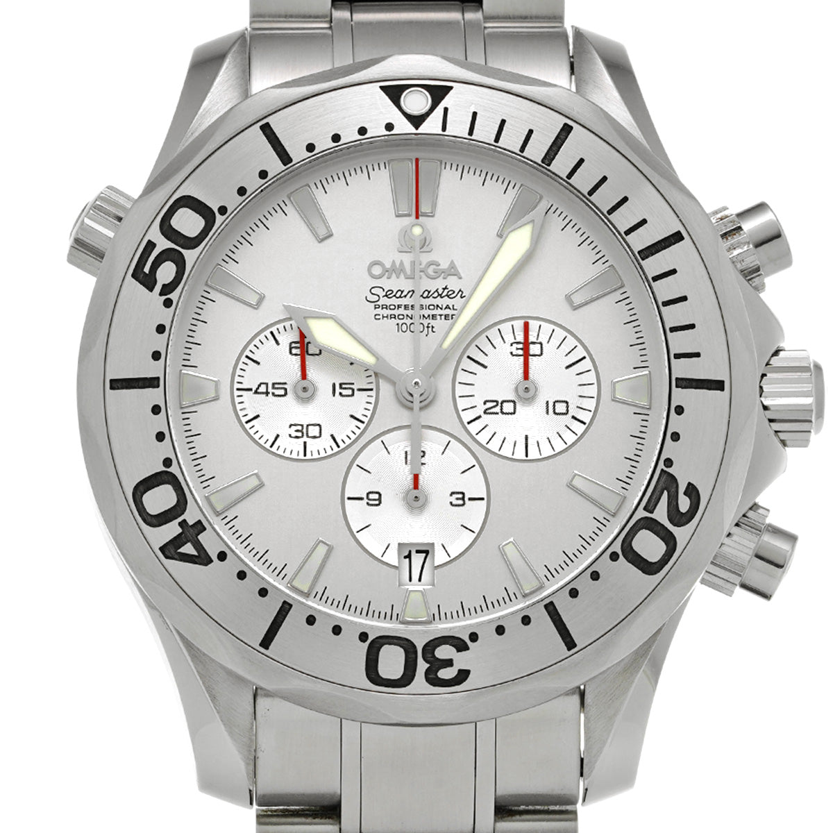 Seamaster Professional 300 2589.30 Silver OMEGA Men's [Pre-Owned].
