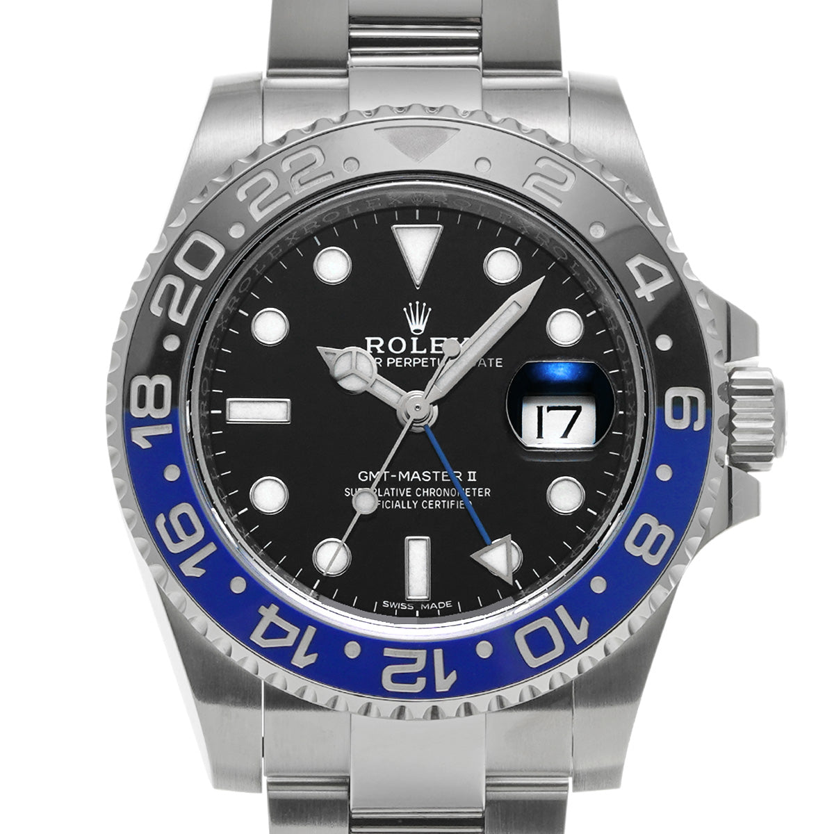 GMT Master II 116710BLNR Random Serial Black ROLEX Men's [Pre-Owned].