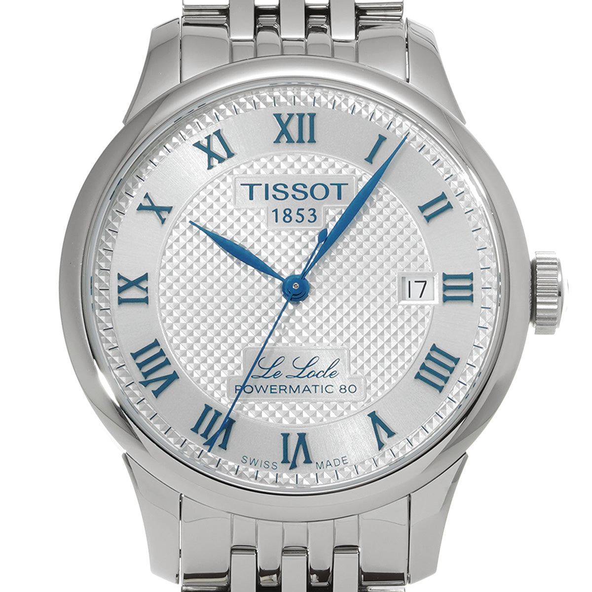 Le Locle 20th Anniversary Model T006.407.11.033.03 Silver TISSOT Men's [Pre-Owned].