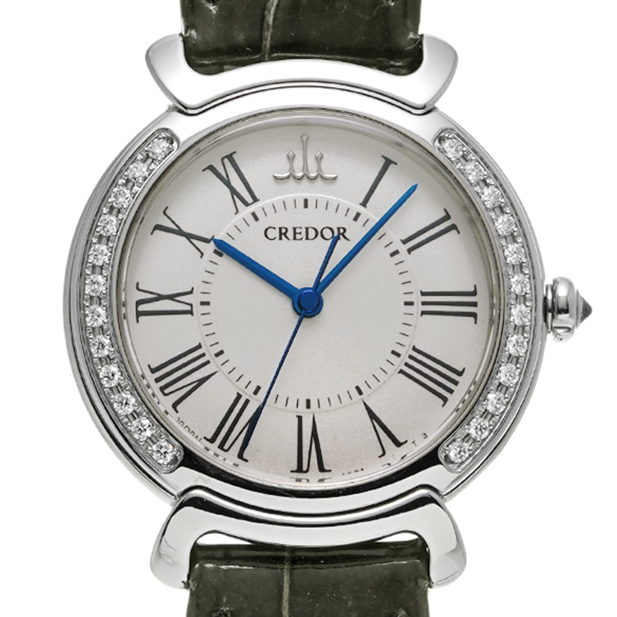 Credor Linearx GSAS927 Silver SEIKO Ladies [Pre-owned].