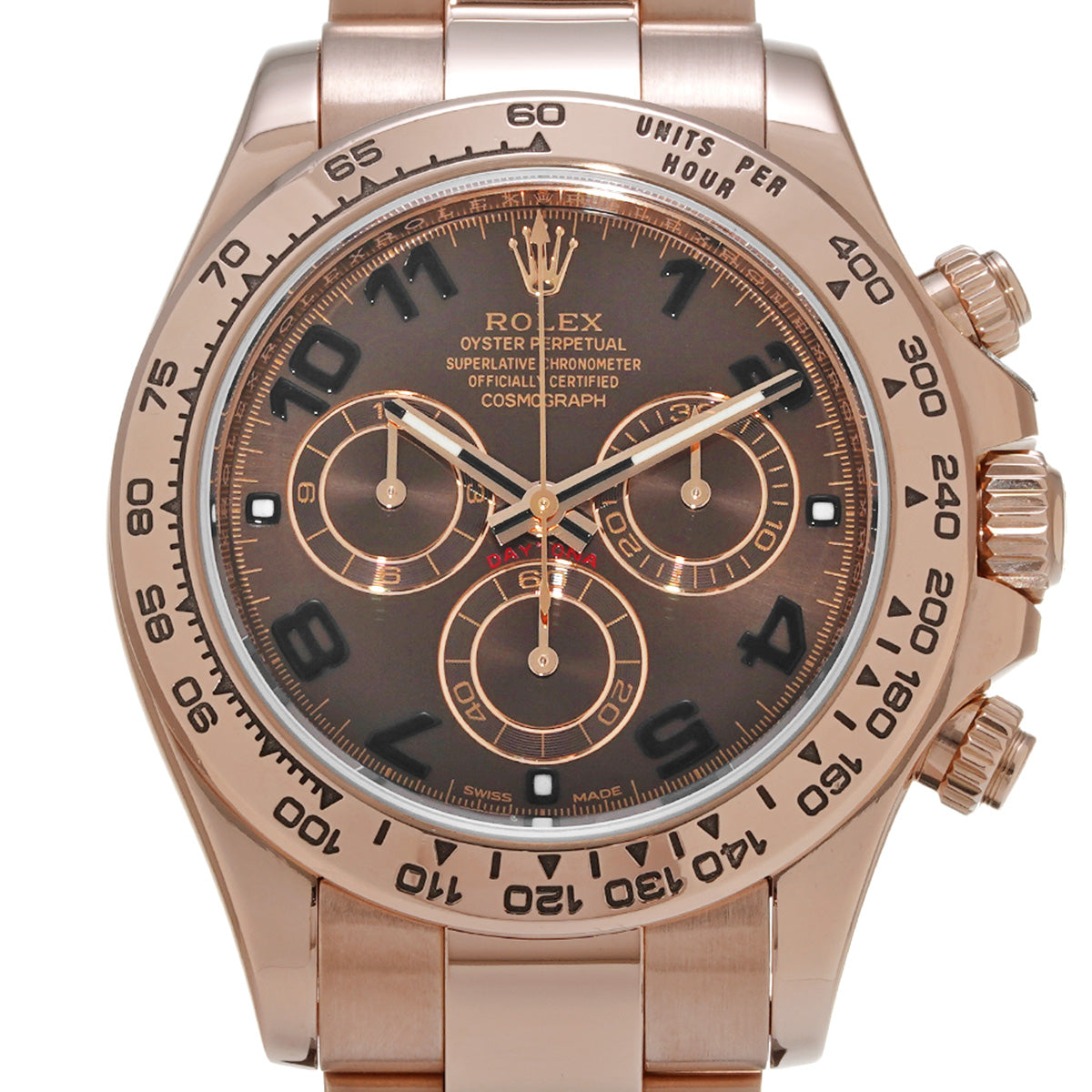 Cosmograph Daytona 116505 Random Serial Chocolate Brown ROLEX Men's [Pre-Owned].