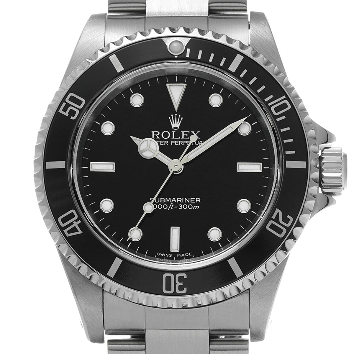 Submariner 14060M Y No. (manufactured around 2002) Black ROLEX Men's [Pre-Owned].