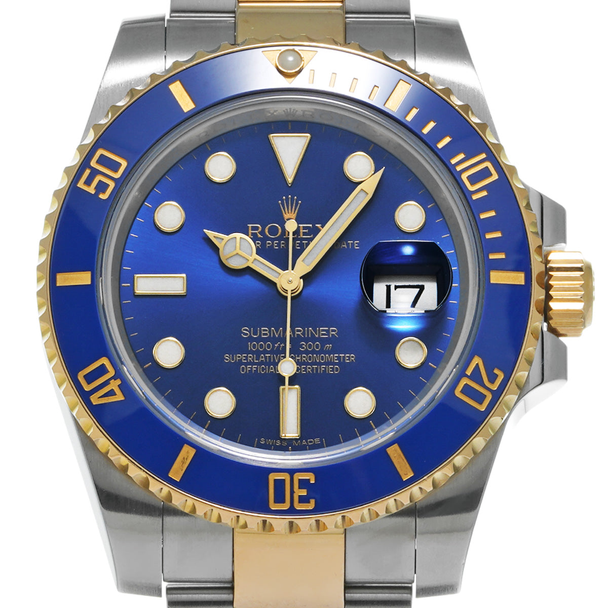 Submariner Date 116613LB Random Serial Blue ROLEX Men's [Pre-Owned].