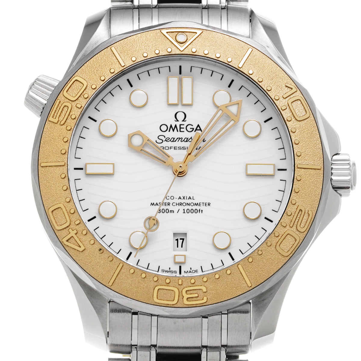 Seamaster Diver 300 Co-Axial Master Chronometer Paris 2024 522.21.42.20.04.001 White OMEGA Men's [pre-owned]