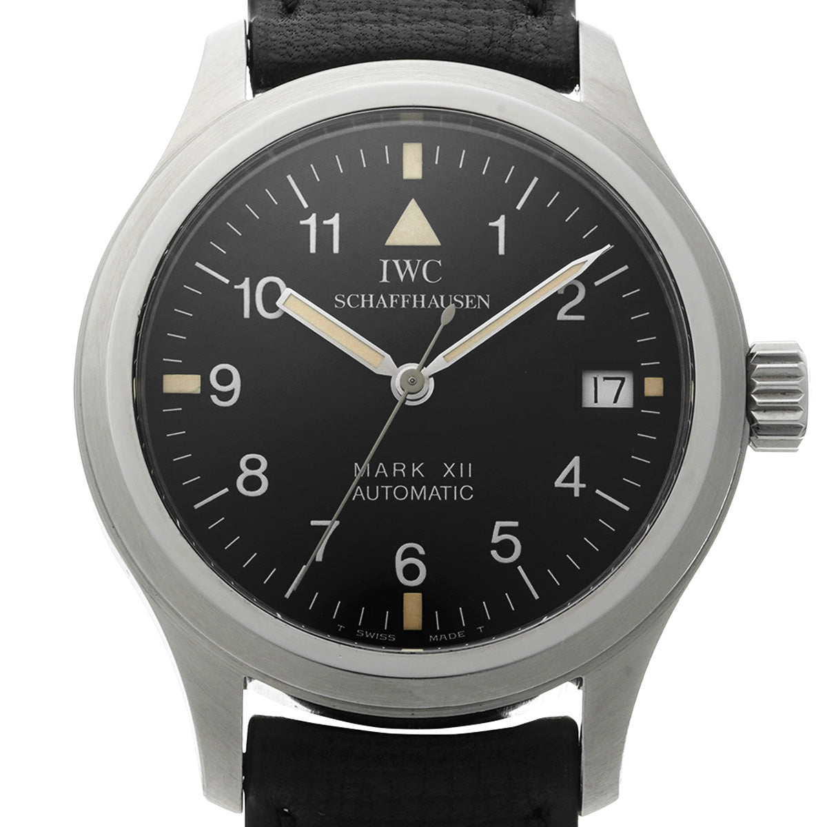 IW324104 Pilot's Watch Mark XII Limited Edition of 1000 Black IWC Men's [Pre-Owned]