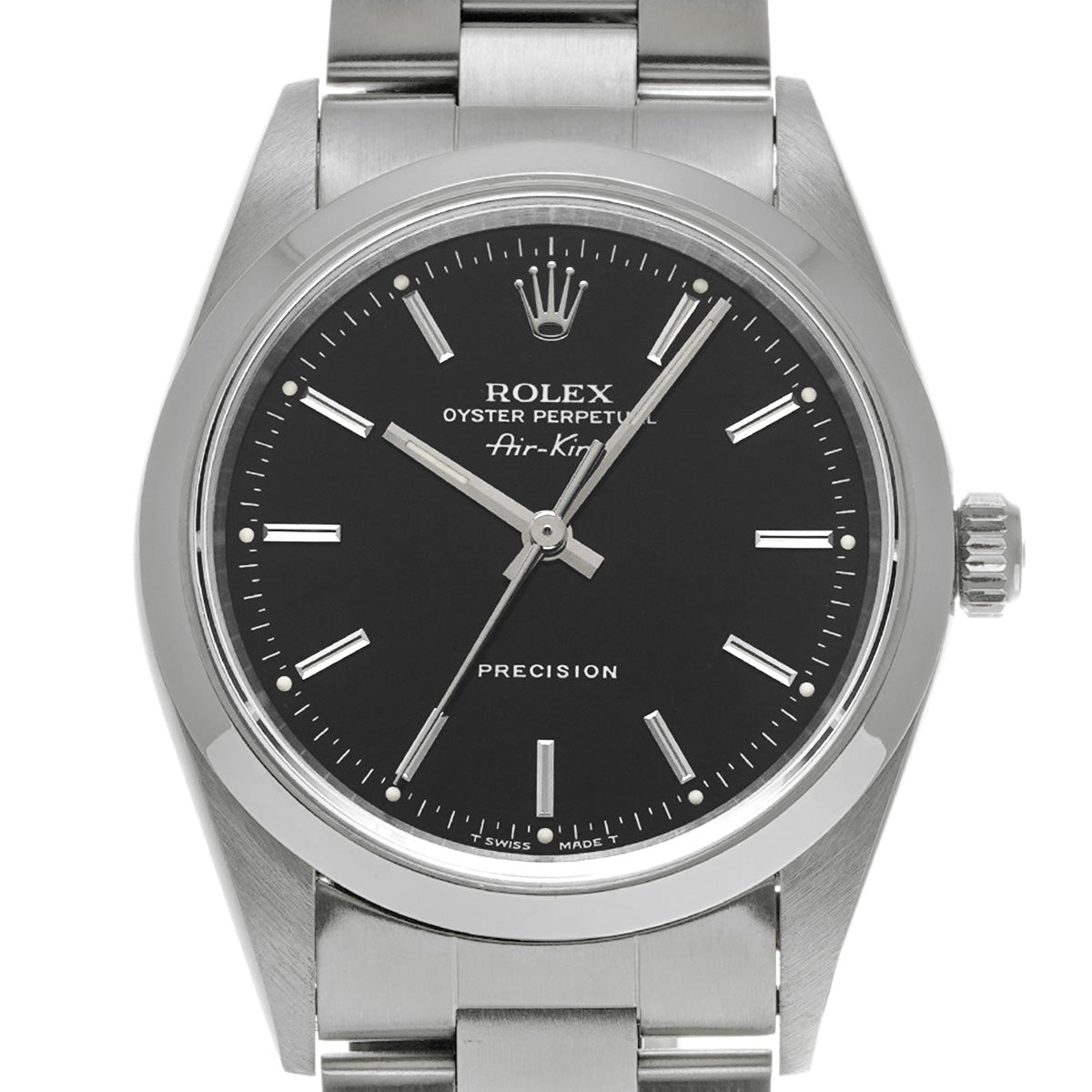 Air-King 14000 T (manufactured around 1996) Black ROLEX Men's [Pre-Owned].