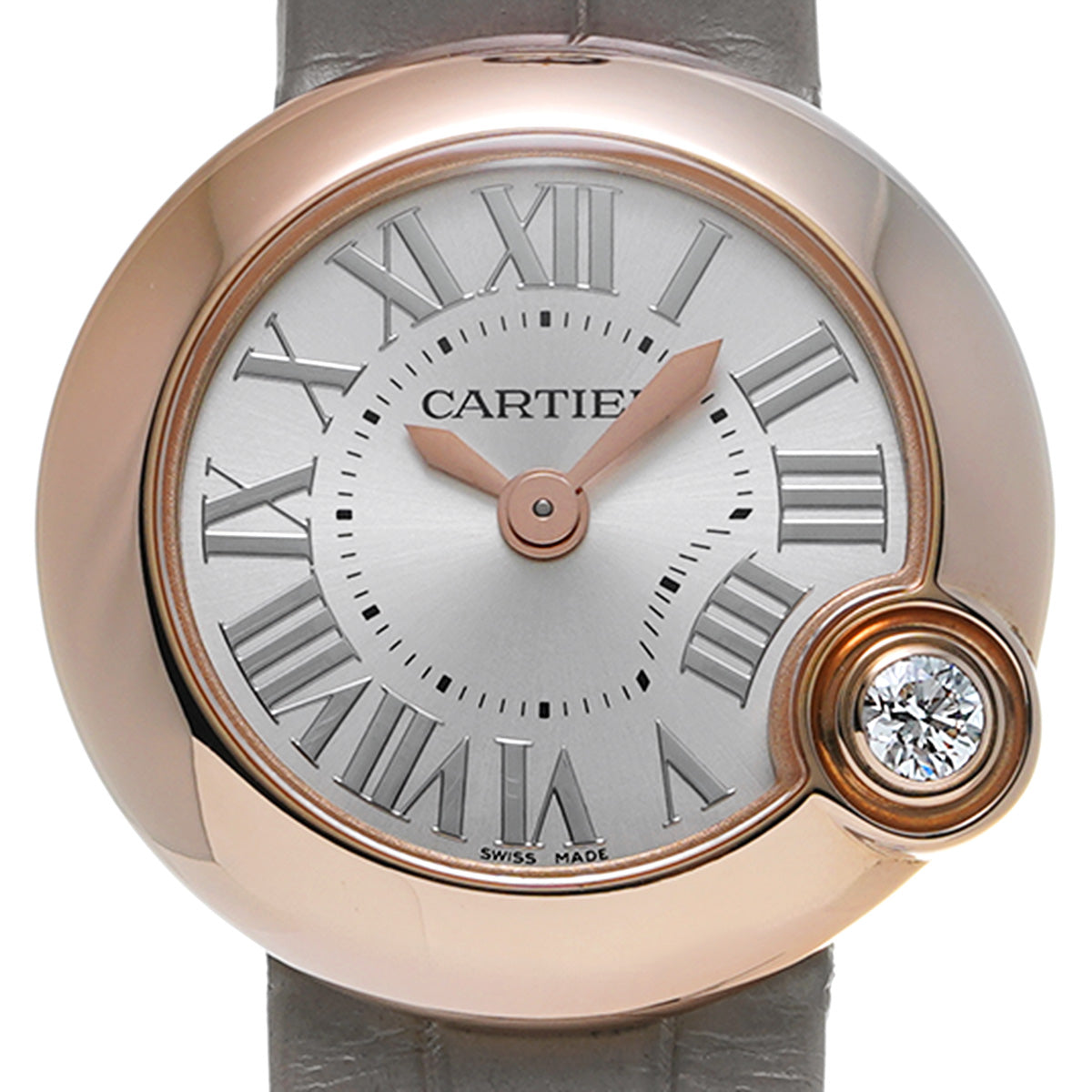 Ballon Blanc de Cartier 26mm WGBL0004 Silver CARTIER Ladies [Pre-owned].