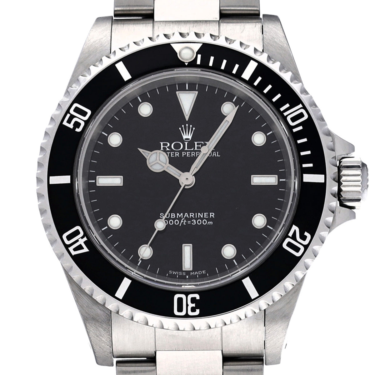Submariner 14060M Y No. (manufactured around 2002) Black ROLEX Men's [Pre-Owned].