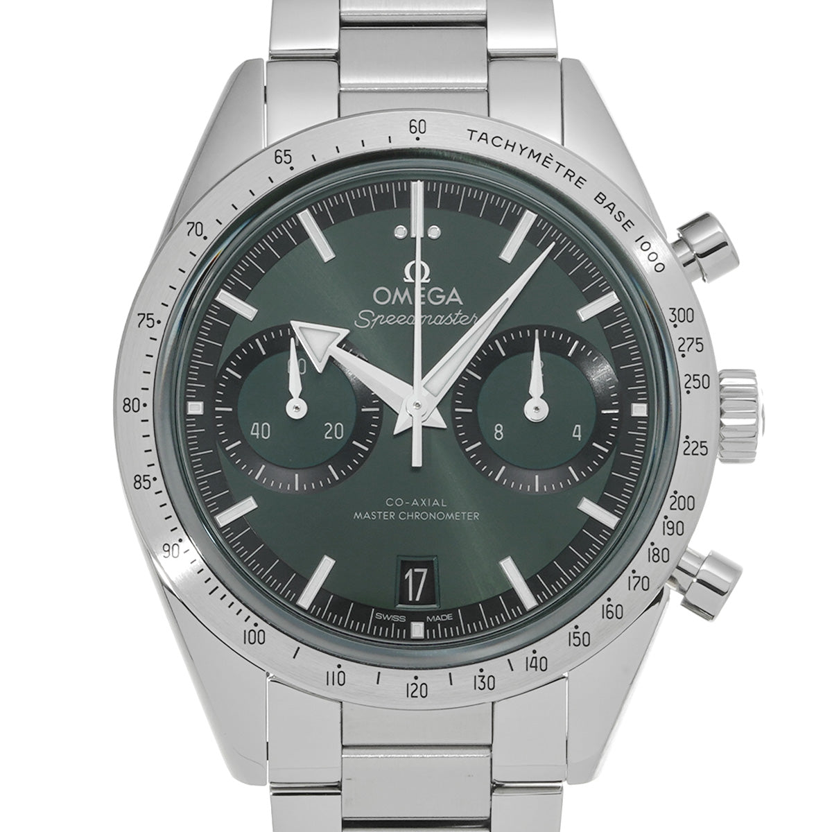 Speedmaster '57 Co-Axial Master Chronometer 332.10.41.51.10.001 Green OMEGA Men's [pre-owned].