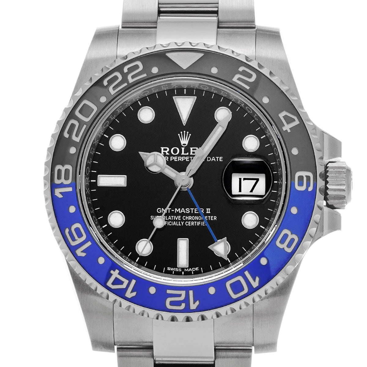 GMT Master II 116710BLNR Random Serial Black ROLEX Men's [Pre-Owned].