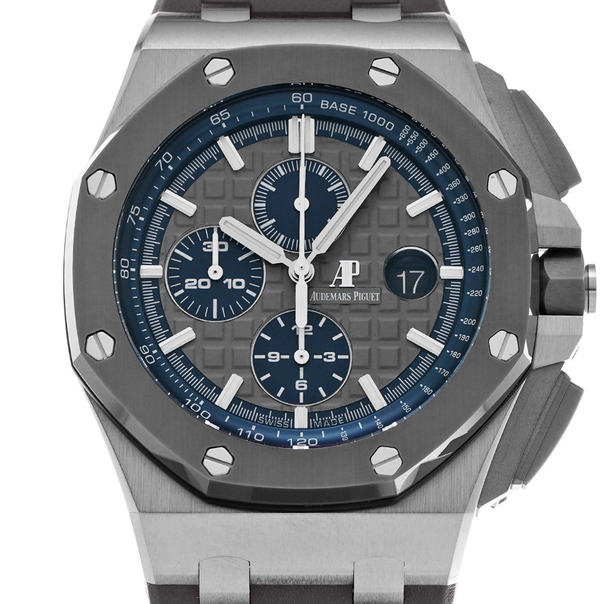 Royal Oak Offshore Chronograph 26400IO.OO.A004CA.02 Gray/Blue AUDEMARS PIGUET Mens [Pre-Owned]