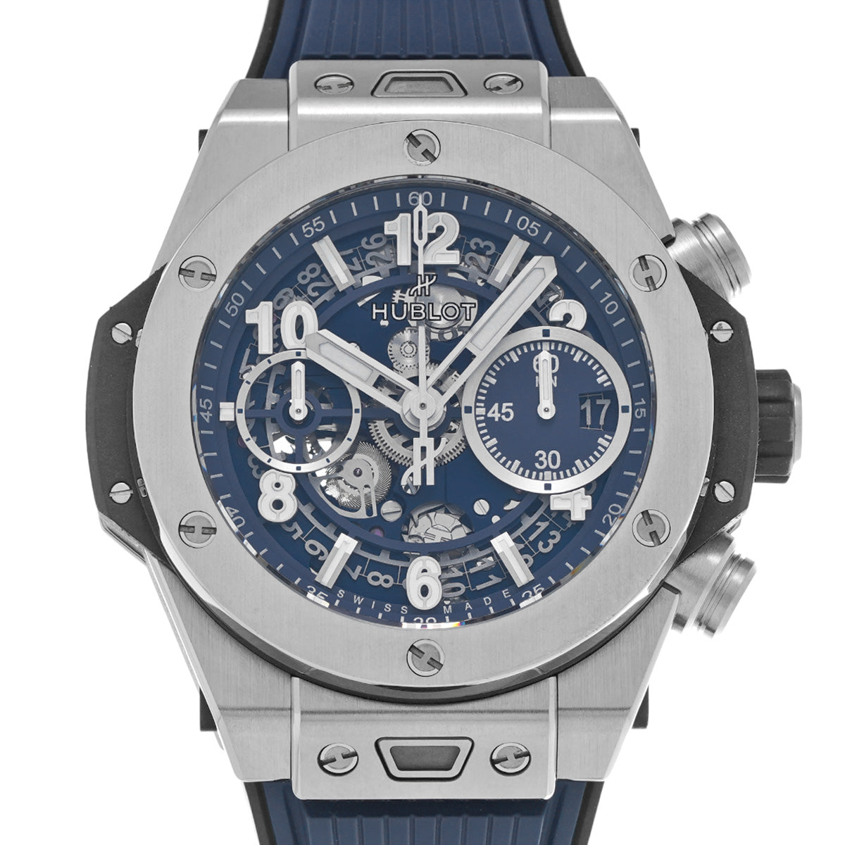 Big Bang Unico Titanium Blue 441.NX.5171.RX HUBLOT Men's [Pre-owned]