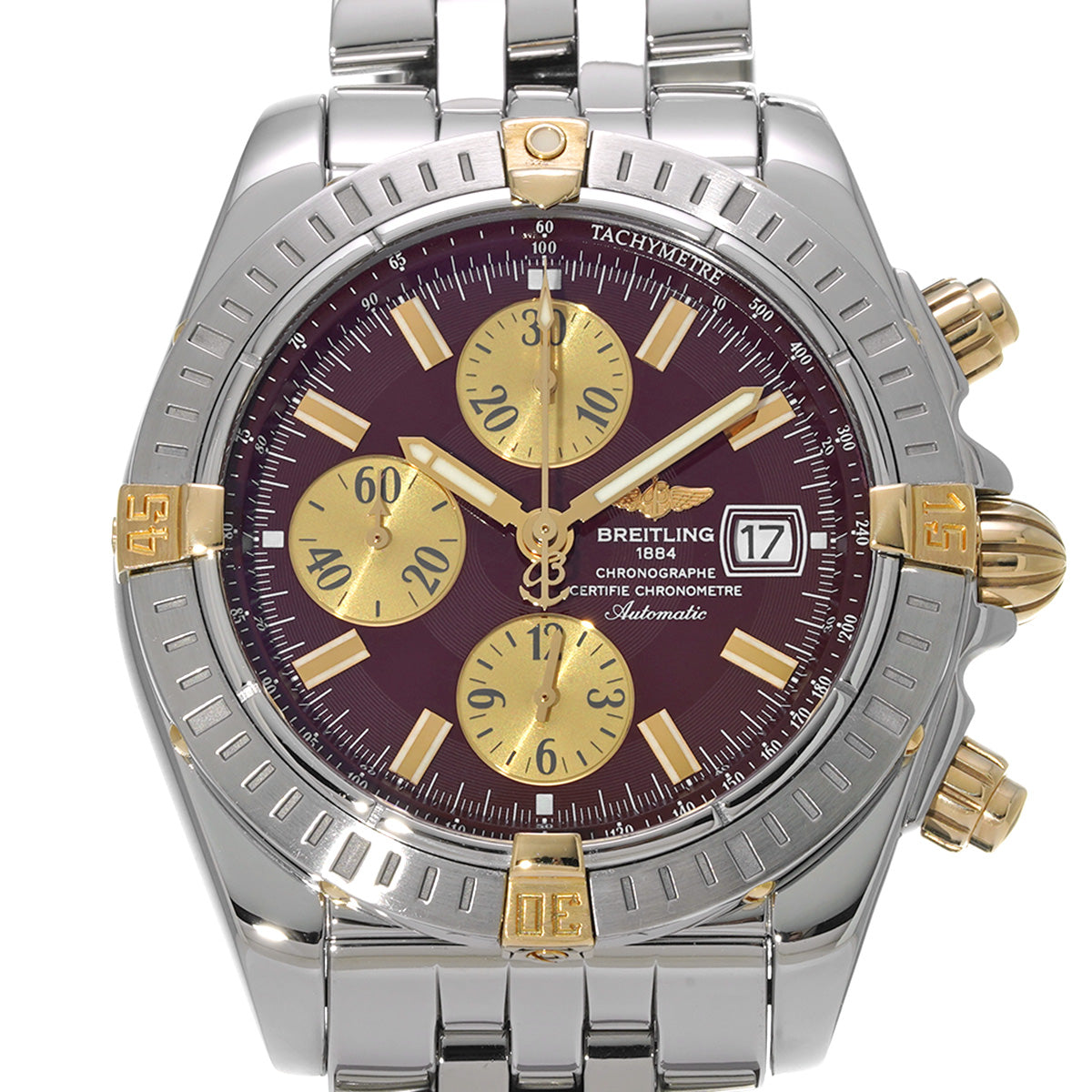 Chronomat Evolution B156K05PA Bordeaux/Champagne BREITLING Men's [Pre-Owned].