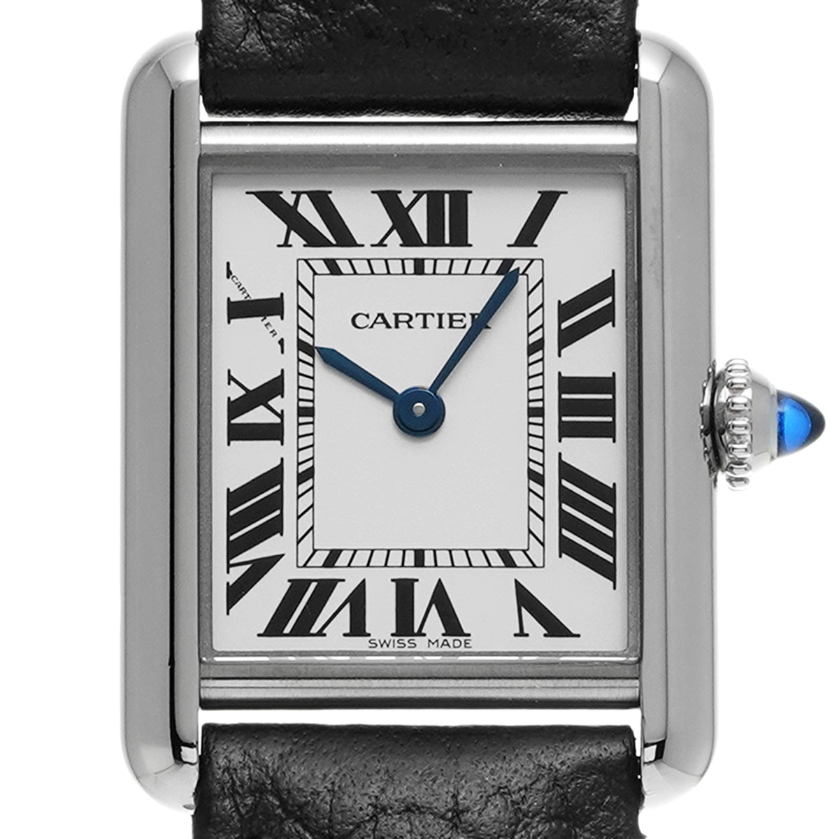 Tank Must SM WSTA0042 Silver CARTIER Ladies [Pre-owned]