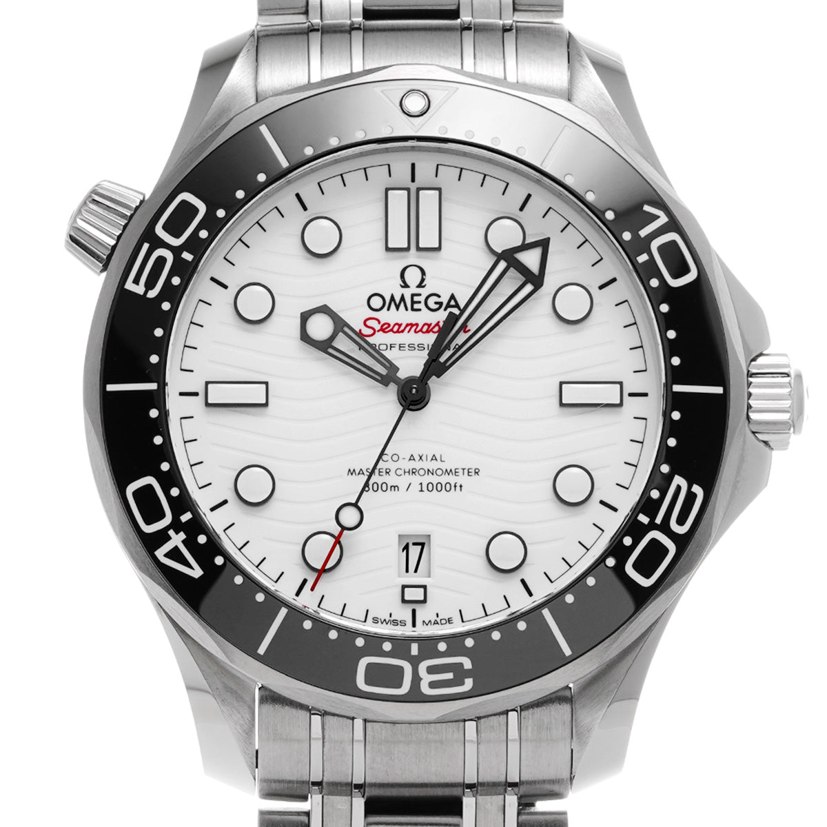 Seamaster Diver 300 Co-Axial Master Chronometer 210.30.42.20.04.001 White OMEGA Mens [Pre-Owned].