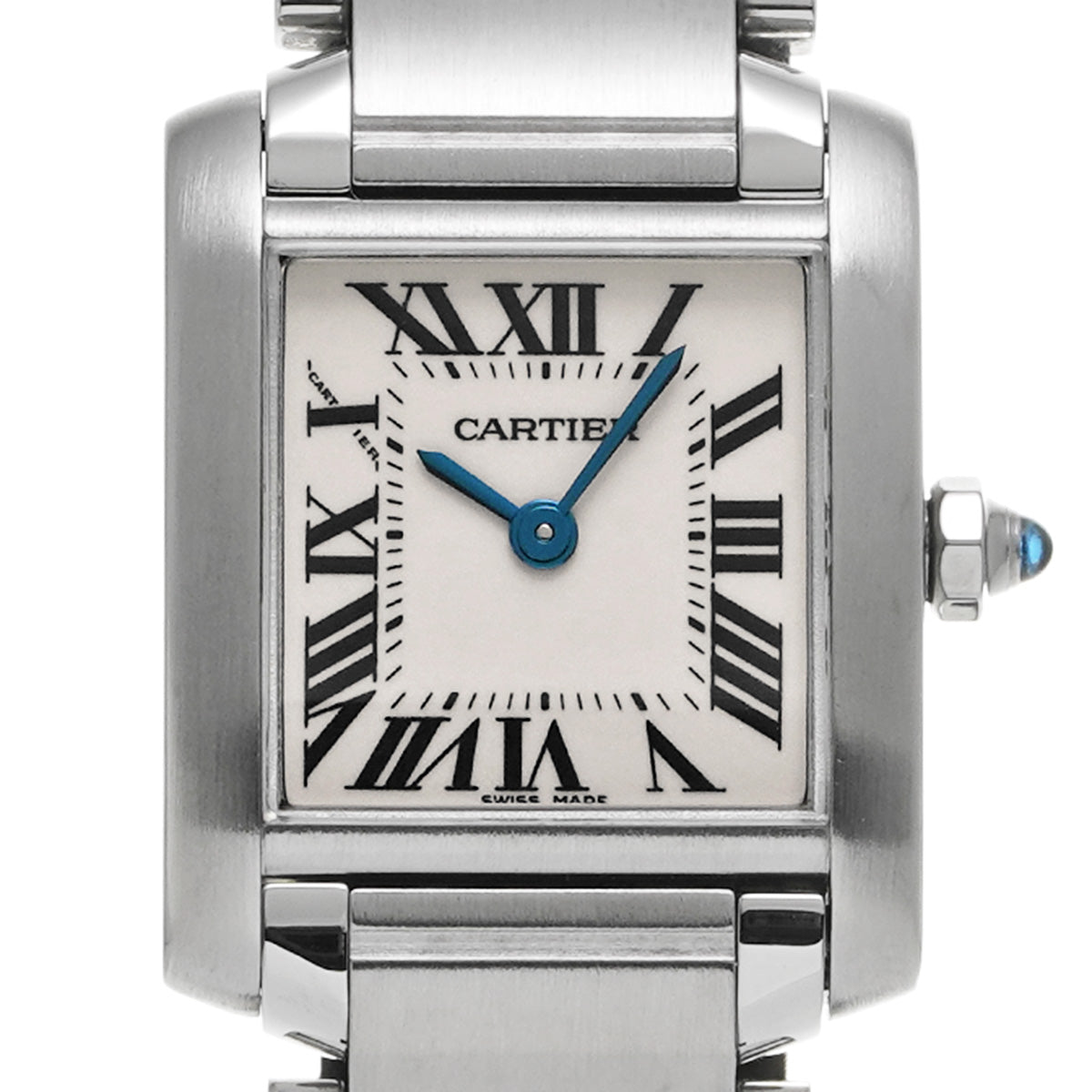 Tank Francaise SM W51008Q3 Silver CARTIER Ladies [Pre-owned]