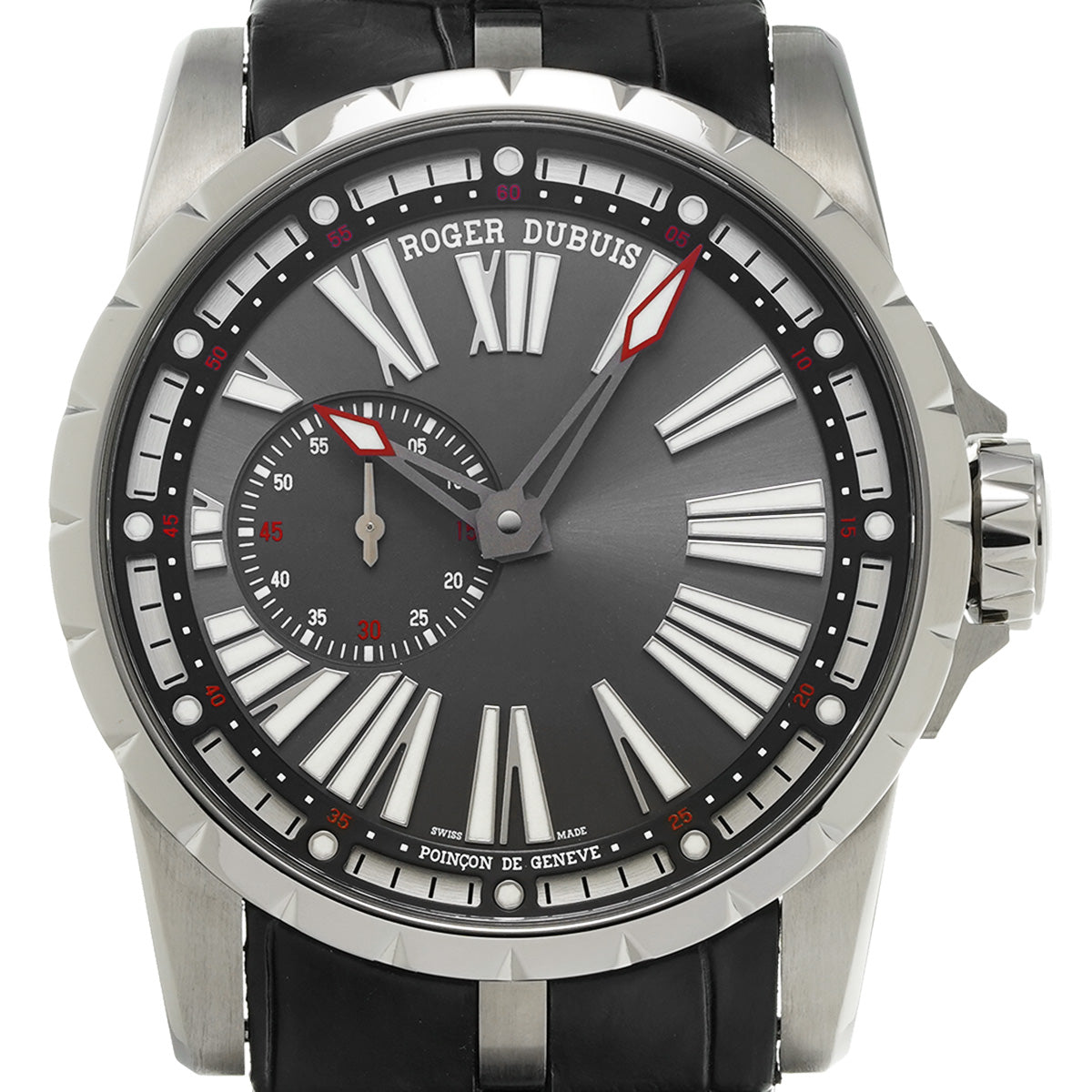 Excalibur 45 DBEX0556 Gray ROGER DUBUIS Men's [Pre-Owned].