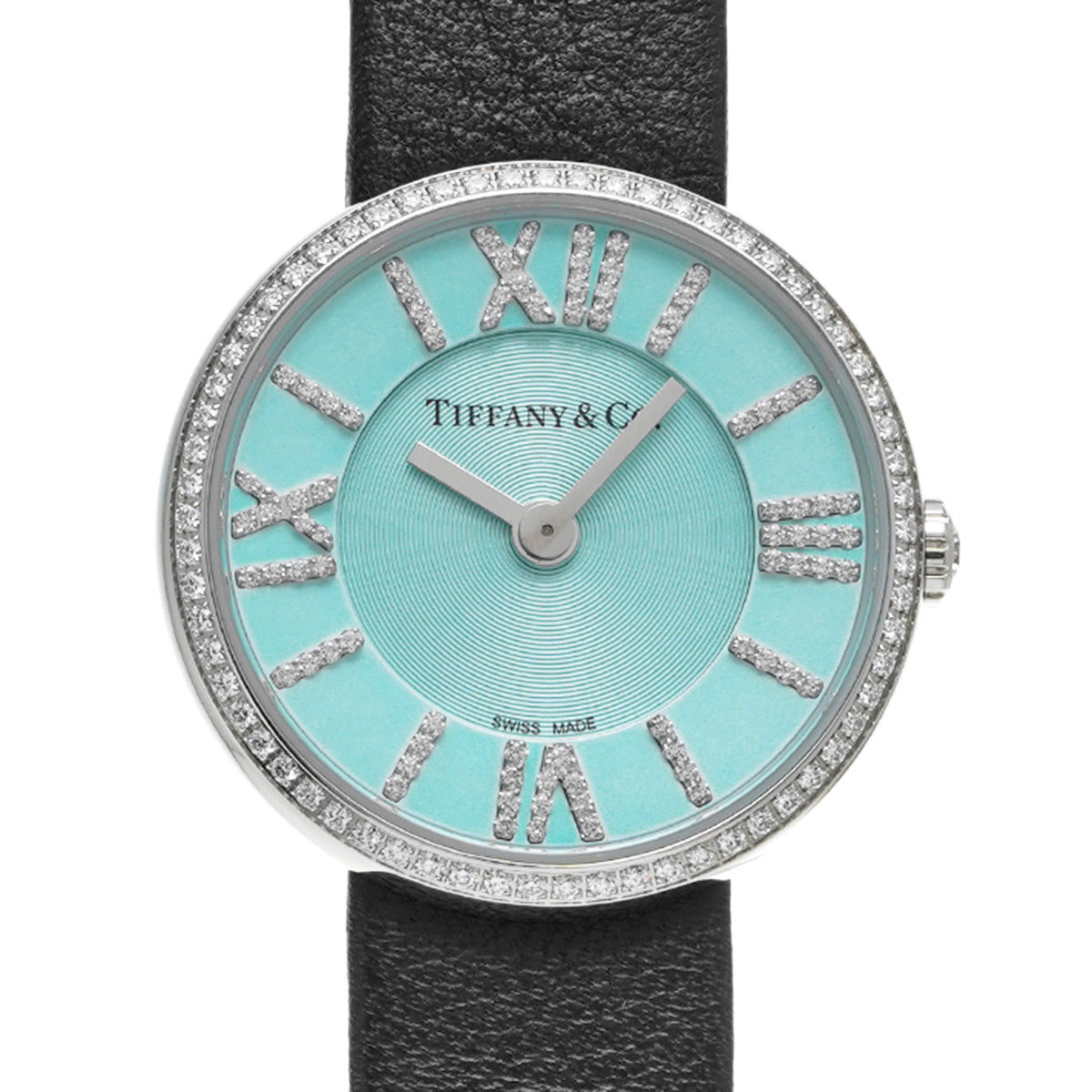 Atlas 63320781 Tiffany Blue/Diamond TIFFANY &amp; Co. ladies [pre-owned].