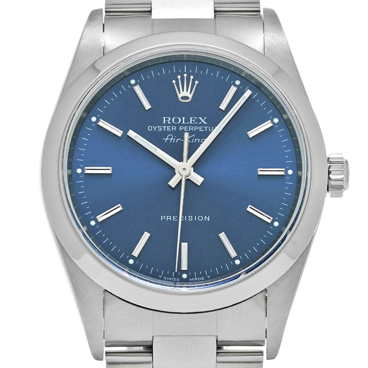 Air-King 14000 A (manufactured circa 1999) Blue ROLEX Men's [Pre-Owned].