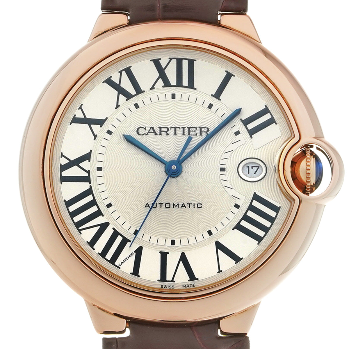Ballon Bleu de Cartier 42mm WGBB0017 Silver CARTIER Ladies [Pre-owned]