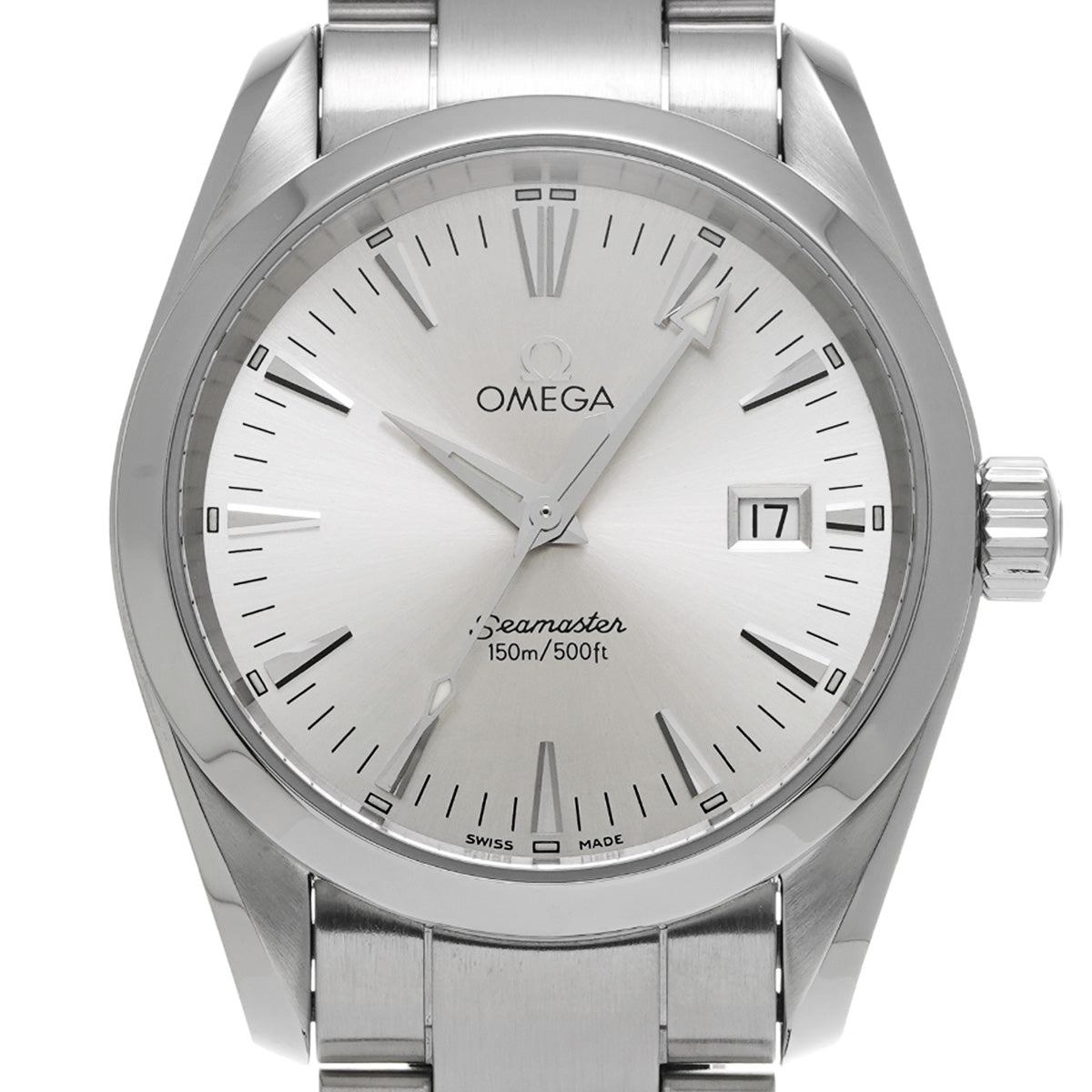 Seamaster Aqua Terra Quartz 2518.30 Silver OMEGA Men's [Pre-Owned].
