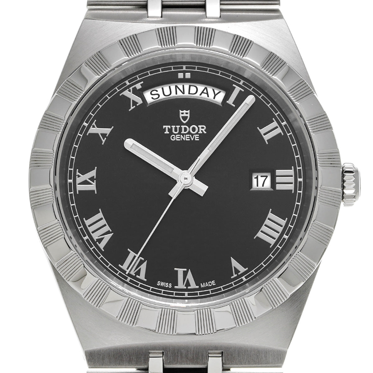 Royal 28600 Black TUDOR Men's [Pre-owned].
