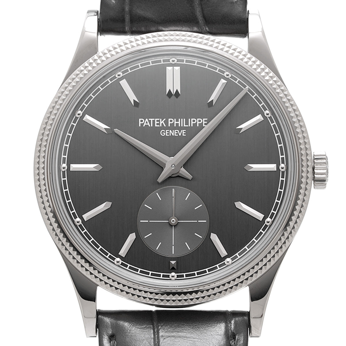 Calatrava 6119G-001 Gray PATEK PHILIPPE Men's [Pre-Owned].