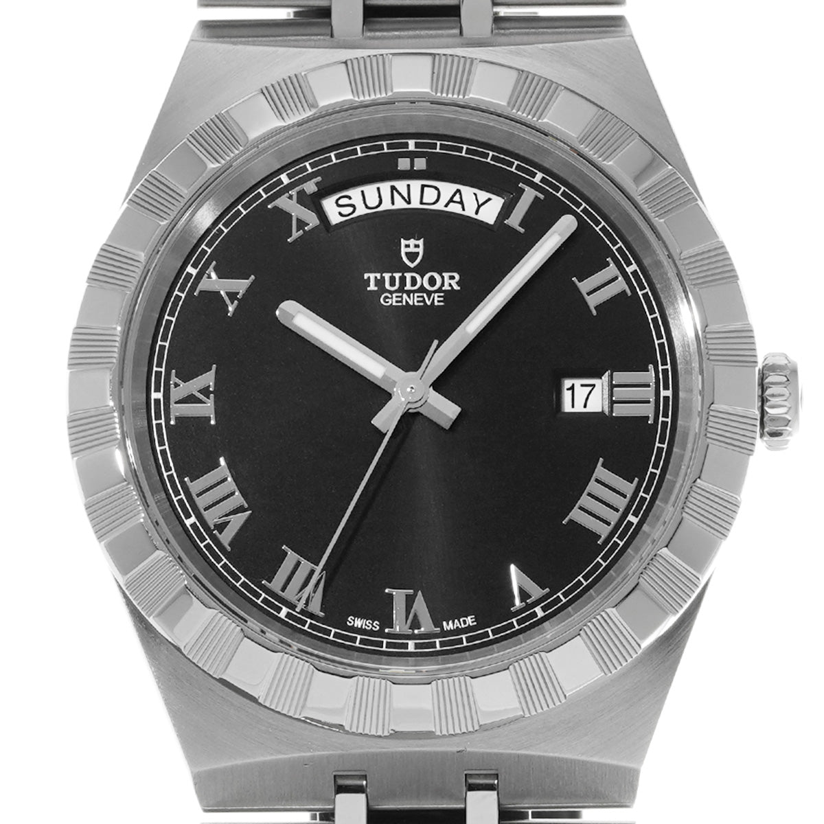 Royal 28600 Black TUDOR Men's [Pre-owned].